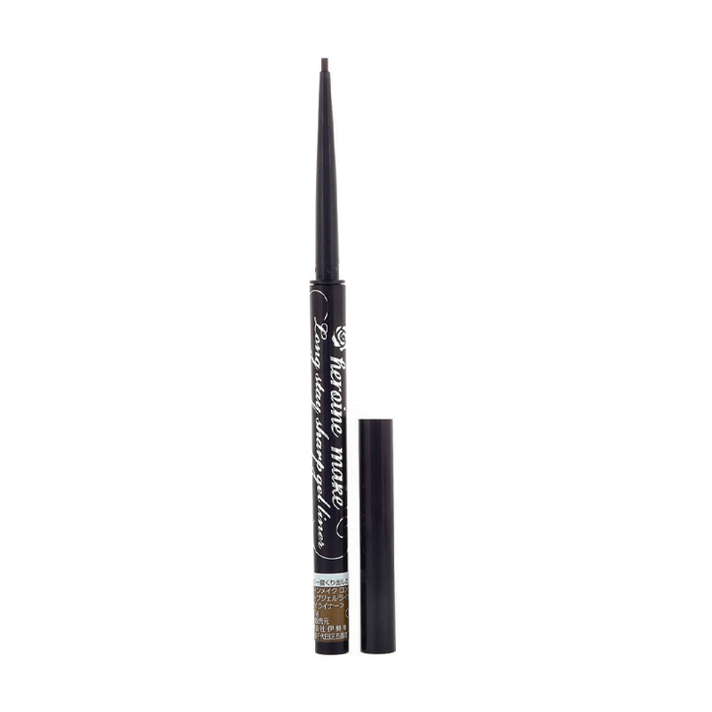 Уцінка! Гелевий олівець для очей Isehan Heroine Make Long Stay Sharp Gel Liner 03 Natural Brown, 0.07 г